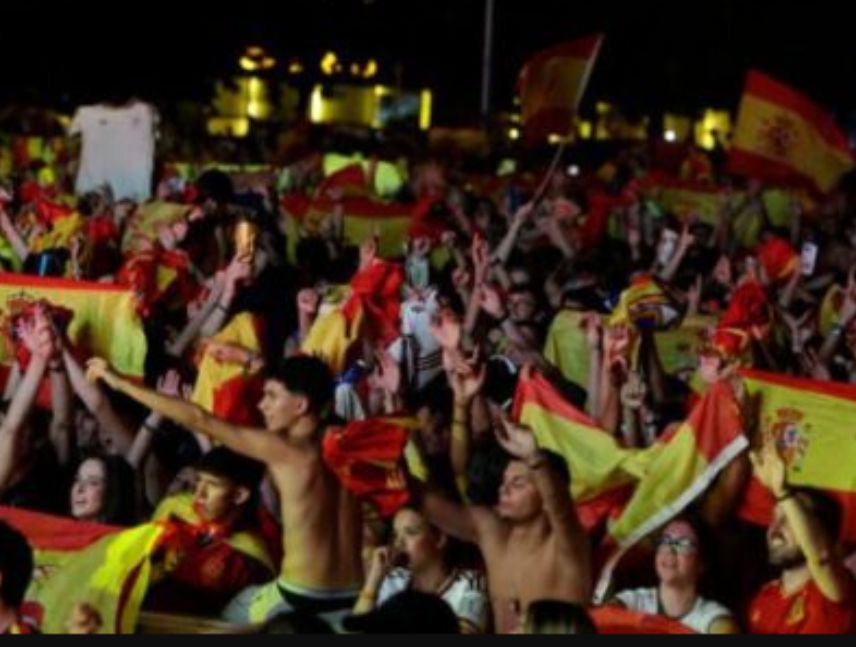 Madrid se prepara para recibir a su selección