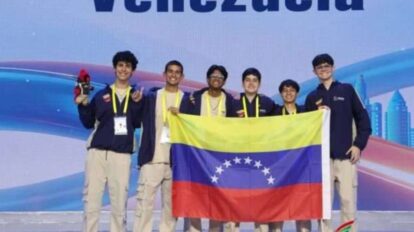 Delegación venezolana olimpiadas de matemáticas