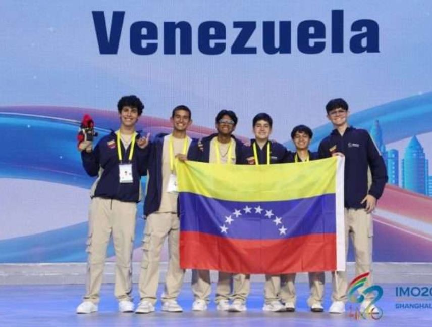 Delegación venezolana olimpiadas de matemáticas