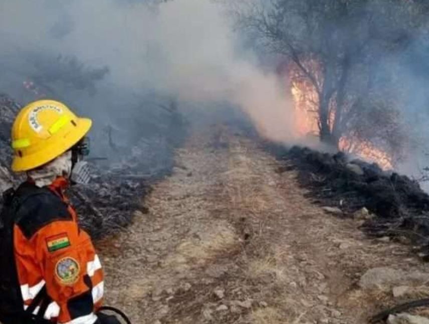 Incendios forestales en Bolivia