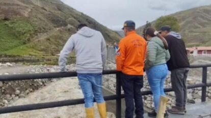 PC Mérida monitorea ríos por lluvias en el páramo