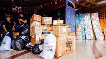 Ayuda humanitaria enviada desde Guayana