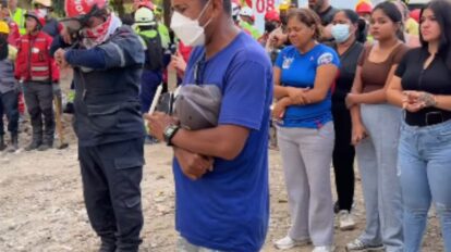 minuto de silencio terremoto Venezuela