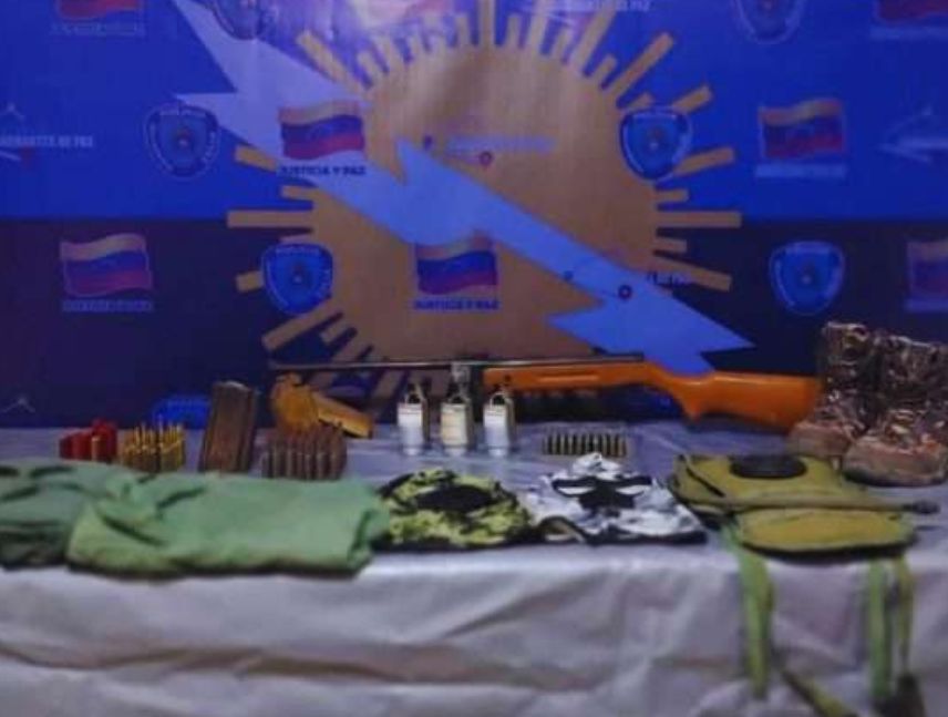 Incautan armas bélicas en Zulia