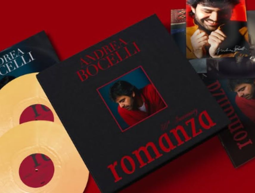 Andrea Bocelli celera 30 años de su albúm romanza