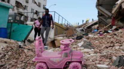 niños afectados terremoto La Guaira