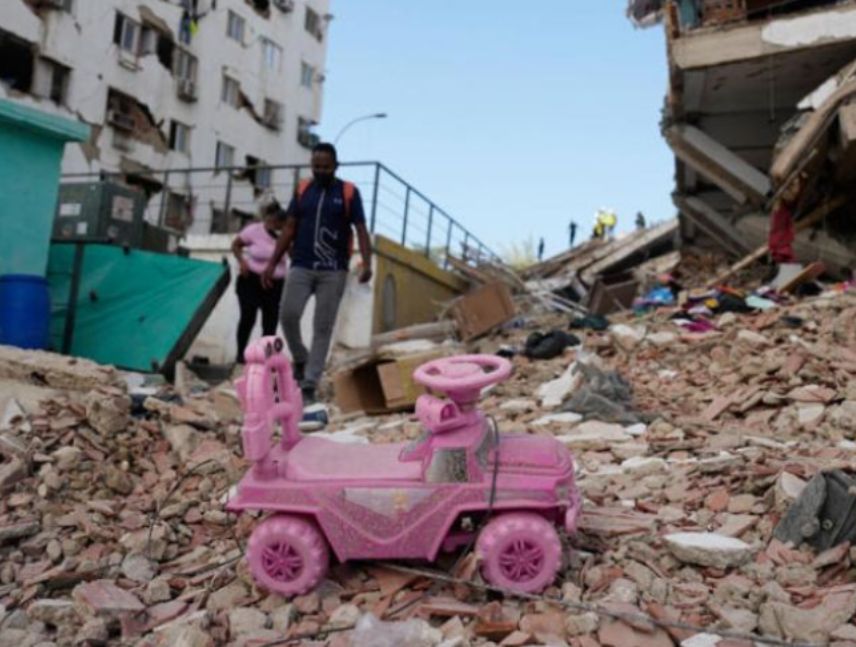 niños afectados terremoto La Guaira