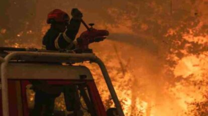 El papa León pidió rezar por socorristas que trabajan en incendios en Europa