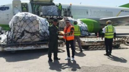 Panamá envía 7 toneladas de ayuda humanitaria para La Guaira.