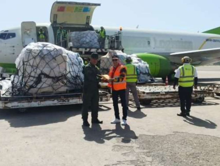 Panamá envía 7 toneladas de ayuda humanitaria para La Guaira.