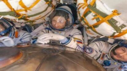 Soyuz MS-28 regresa con éxito a la tierra