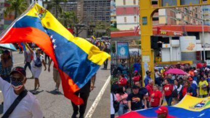 Marchas en Caracas hoy martes 28 de julio.