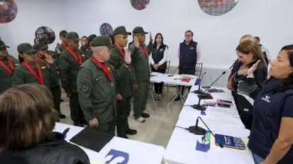 TSJ juramenta nuevos jueces milatares.