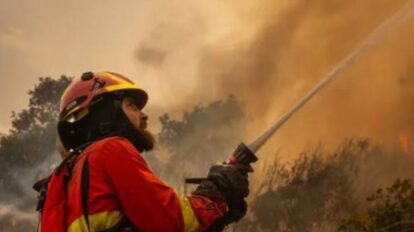 avanzan los incendios forestales en España