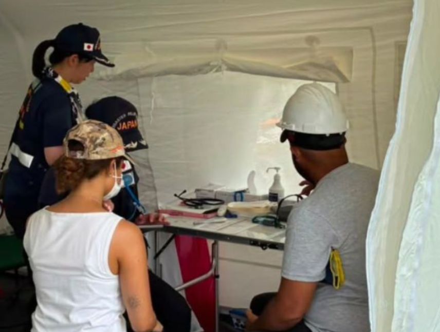 Equipo médico de Japón culmina trabajos en La Guaira