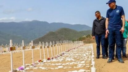 Fiscal general inspeccionó cementerio en La Guaira