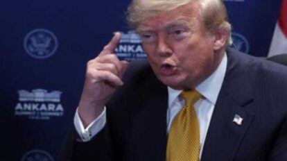 Donald Trump alto al fuego