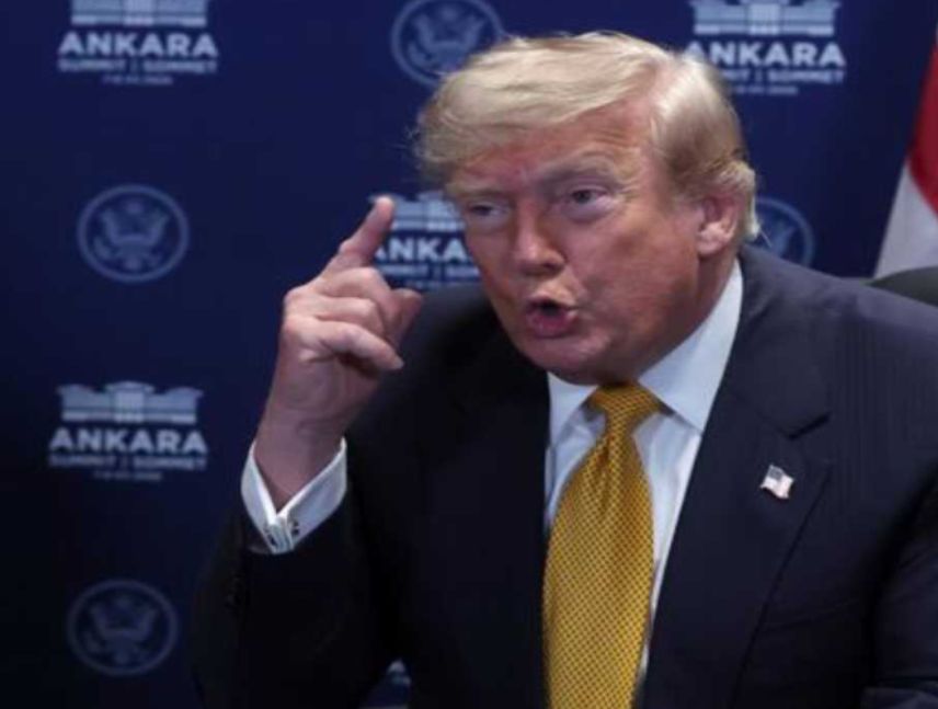 Donald Trump alto al fuego