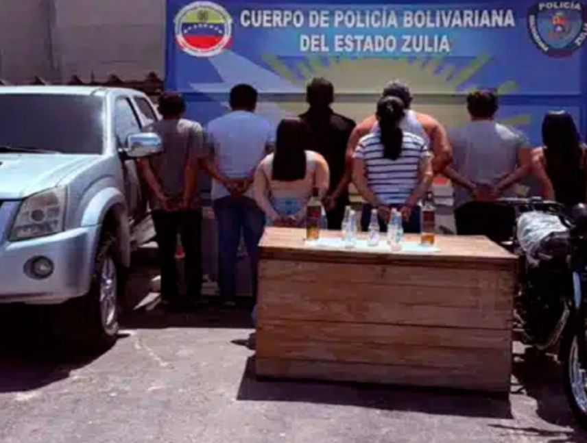 Detenidos en Zulia por alterar orden público.