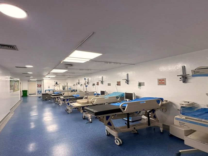 Avanza recuperación del Hospital J.M. de los Ríos en Caracas tras los sismos