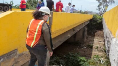 Ministerio del transporte inspecciona autopistas tras sismos