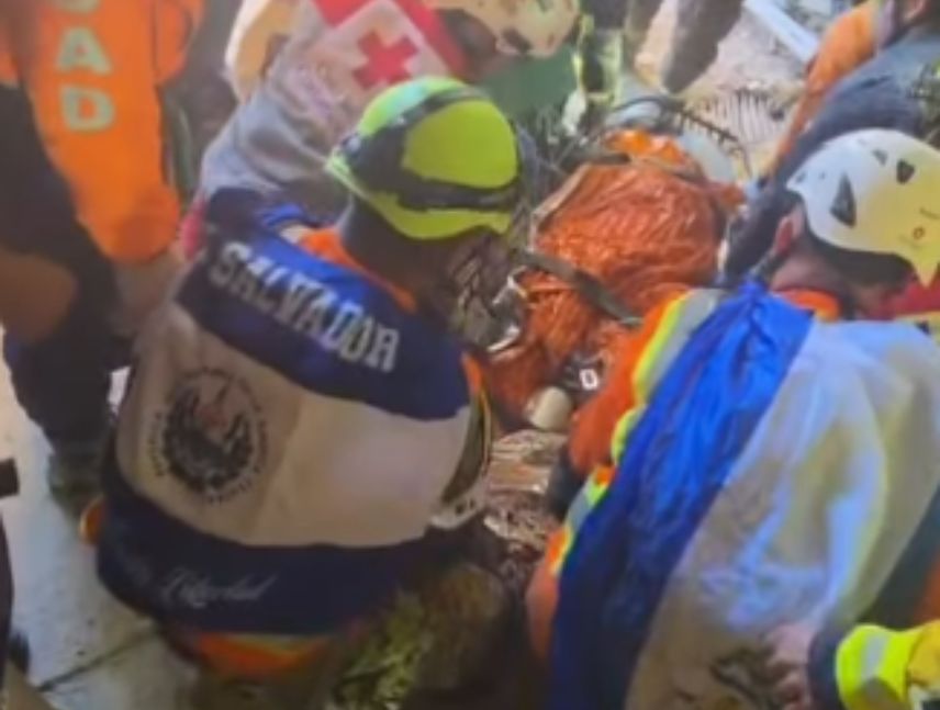 Rescataron con vida a Hernán Gil