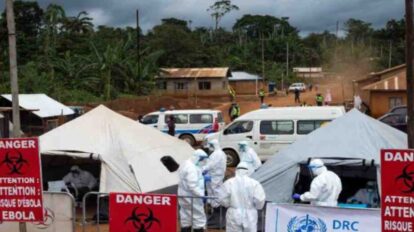 Ébola sigue avanzando rapidamente por El Congo