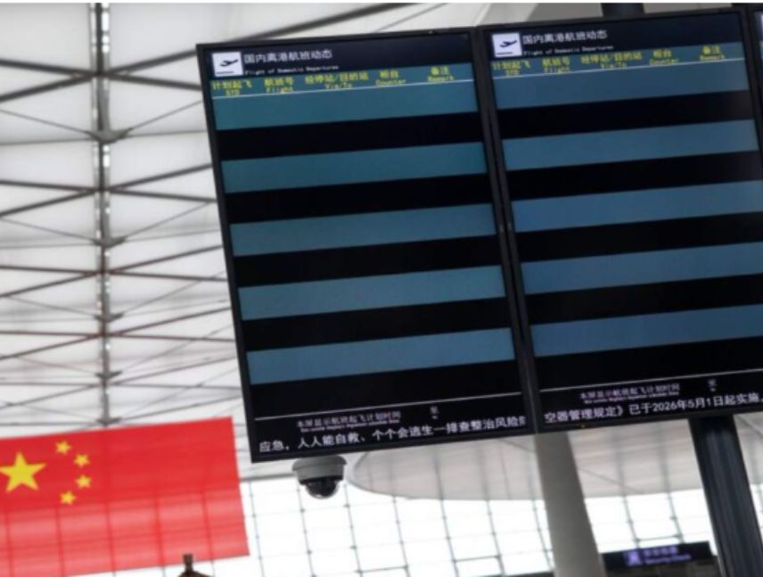 Tifón Bavi cierra aeropuertos