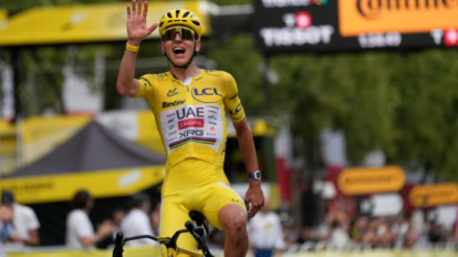 Tadej Pogacar volvió a ganar el Tour de Francia