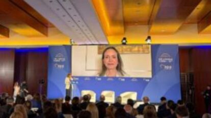 María Corina Machado participó Libertas Forum del Partido Popular Europeo