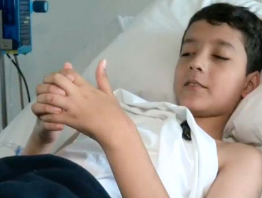 Niño atrapado en el edificio La Estrella