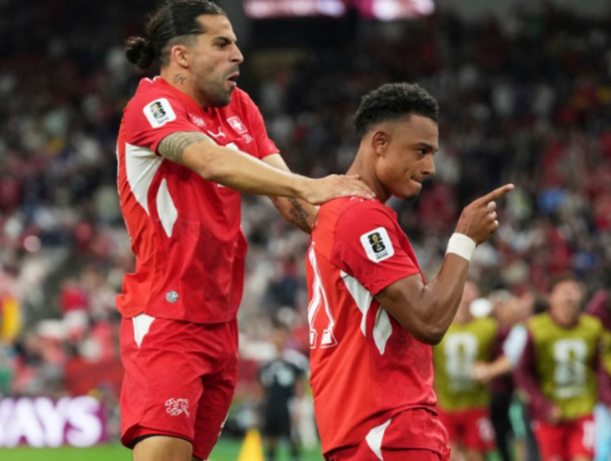 Suiza avanzó a octavos de final al vencer a Argelia.