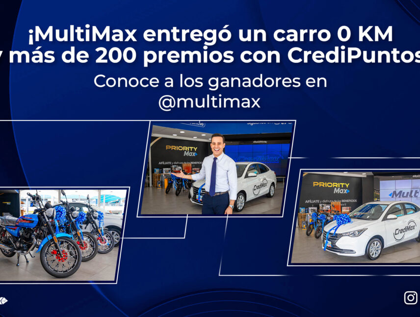 ¡MultiMax entregó un carro 0 KM y más de 200 premios con CrediPuntos! Conoce a los ganadores en @multimax