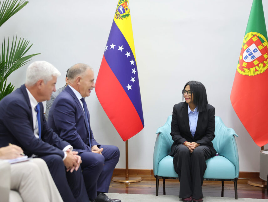 Presidenta (e) evalúa agenda de cooperación con autoridades de Portugal