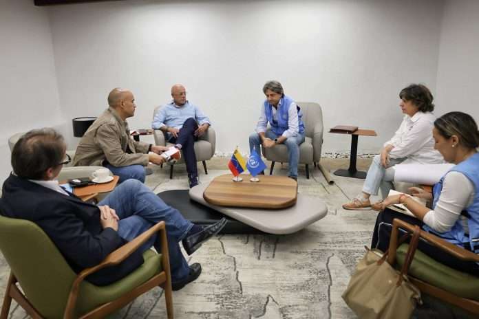 Presidente de la AN se reunió con coordinador humanitario de la ONU