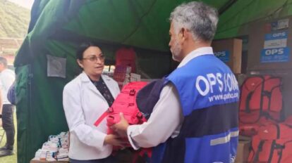 Venezuela recibe insumos médicos de la OPS en La Guaira