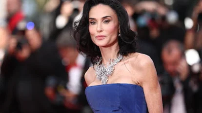 Demi Moore aviva la preocupación por su extrema delgadez
