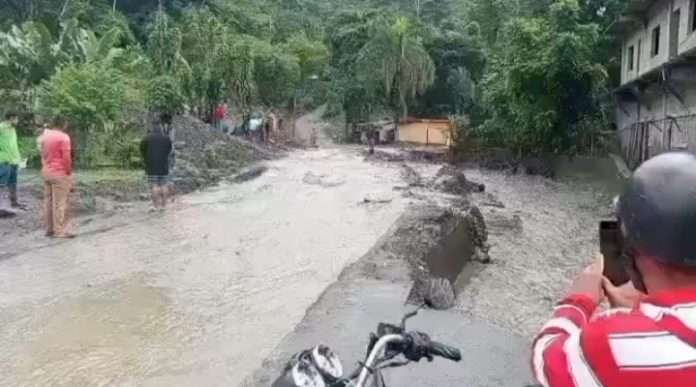 Vuelven a desbordarse quebradas en Chabasquén