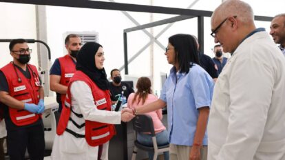 Despliegan 13 hospitales internacionales de campaña