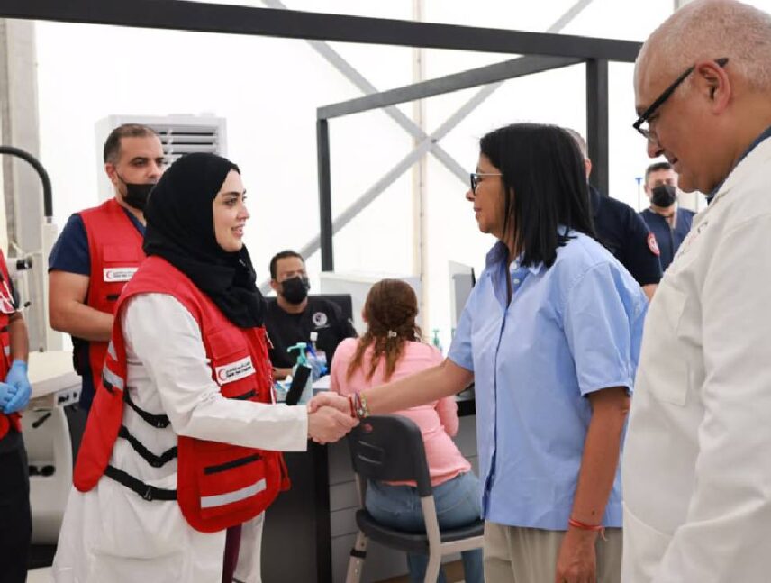Despliegan 13 hospitales internacionales de campaña