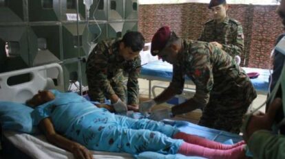 Hospital de campaña de India incorpora sistema de telemedicina