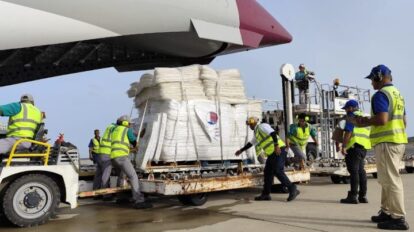 Catar envía 10.7 toneladas de ayuda humanitaria a Venezuela