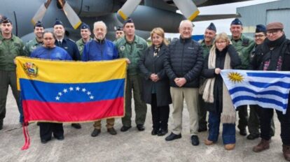 Uruguay envía 15 toneladas de ayuda humanitaria