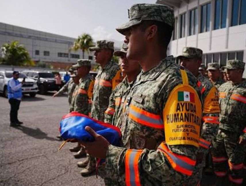 Arriba nuevo contingente mexicano de rescate al país