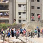 Finalizan labores de remoción de escombros en el edificio Rita