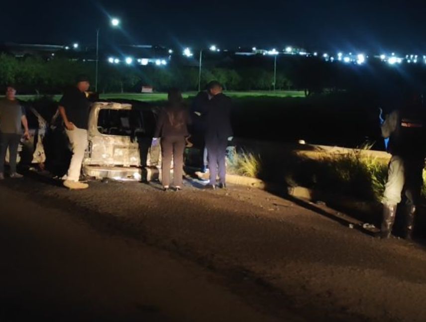 Hallan cuerpo carbonizado en el maletero de un vehículo en Puerto Ordaz