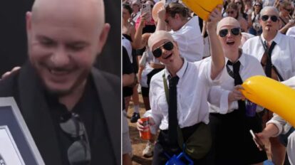 Pitbull rompió un récord Guinness gracias a sus fans