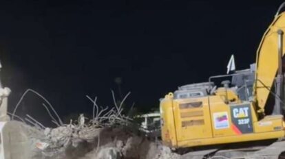 Despliegan más de 600 maquinarias para remover escombros en La Guaira