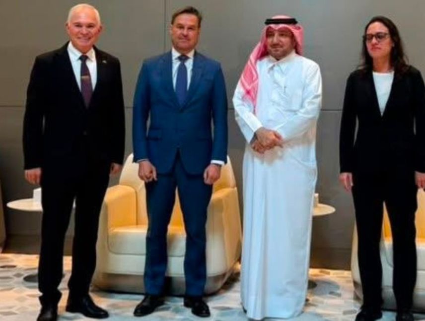 Félix Plasencia arribó a Qatar