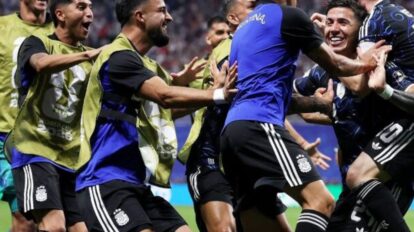 Presidenta (e) felicita a la selección de Argentina